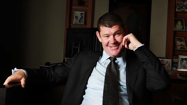 Rival bid: James Packer.