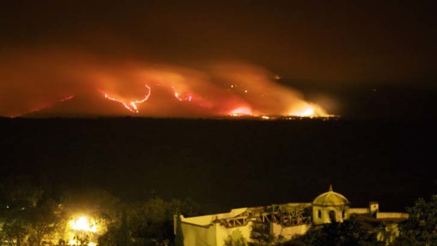 Consumed ... the fire at Bosque de la Primavera in Guadalajara devastated about 7500 hectares.