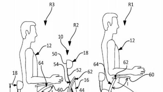 Airbus designs for new plane seats.