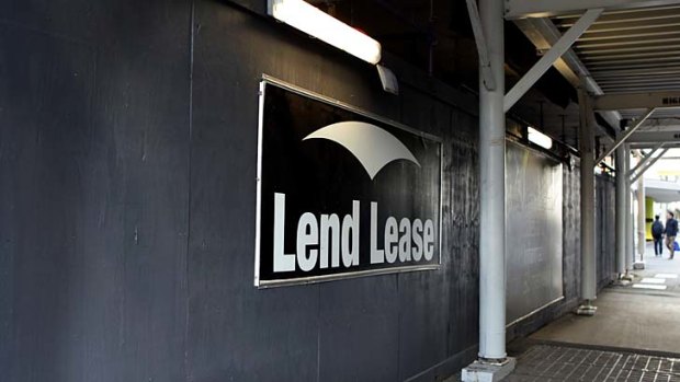 A Lend Lease site in Docklands.