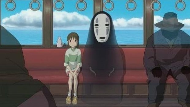  No-Face from Spirited Away.