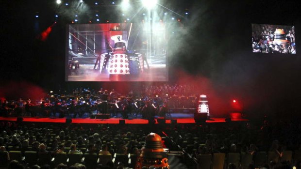 Melbourne Symphony Orchestra perform Doctor Who.