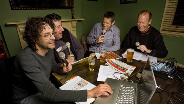Andy Goodone, Tim Smith, Matt Parkinson and Matt Quartermaine record their weekly podcast The Chat.