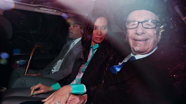 Ethics and market performance don't correlate much: News Chief Rupert Murdoch on his way to give evidence at the Leveson Inquiry.