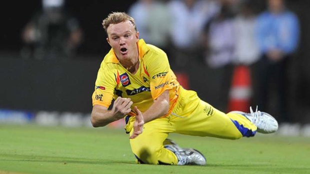 Taking his chances: Doug Bollinger used the IPL as a platform to return from the ankle injury that forced him out of the World Cup.