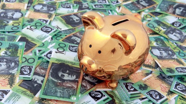 Australian households have rediscovered their piggy banks.