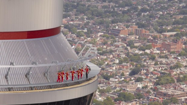 Edgewalk Toronto: Not for the faint-hearted.