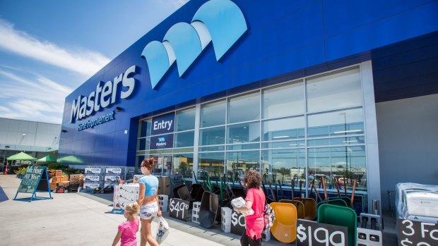 Woolworths and Lowe's are attempting to stem losses at Masters by slowing the roll-out of new big-box stores, tweaking store formats and introducing new brands and products.