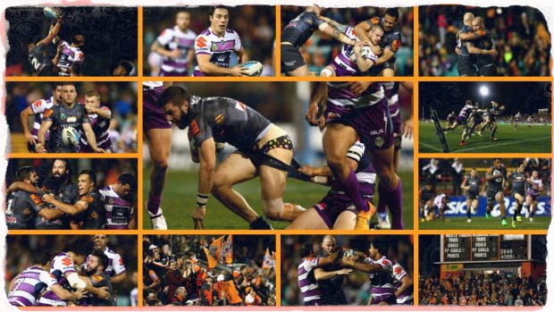 A big night at Leichhardt: Tigers knock over the Storm.