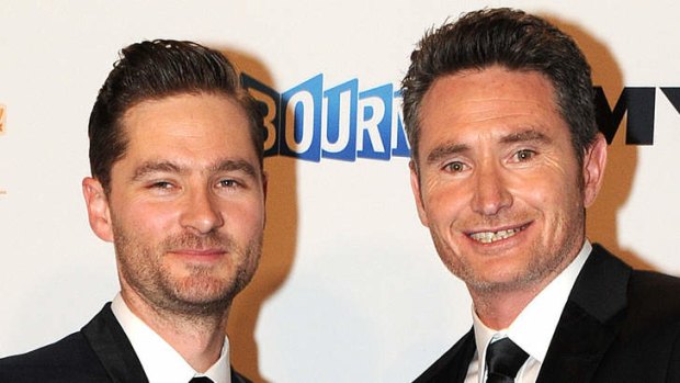 Odd but appealing: Charlie Pickering and Dave Hughes of <i>The Project</i>.
