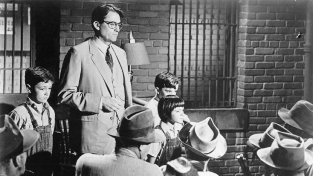 How would moviegoers respond to a new portrayal of Atticus Finch, who is depicted as a racist in "Watchman", but is so identified with Gregory Peck's Oscar-winning portrayal of him as a colourblind champion of justice in "Mockingbird"?