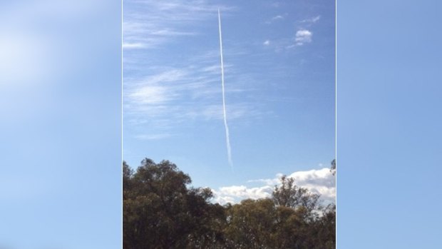 The object over Gingin which captured attention.