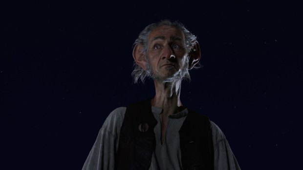 The big friendly giant in Steven Spielberg's The BFG.