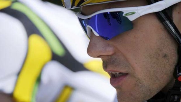 Australia's Mark Renshaw rides in stage 11.