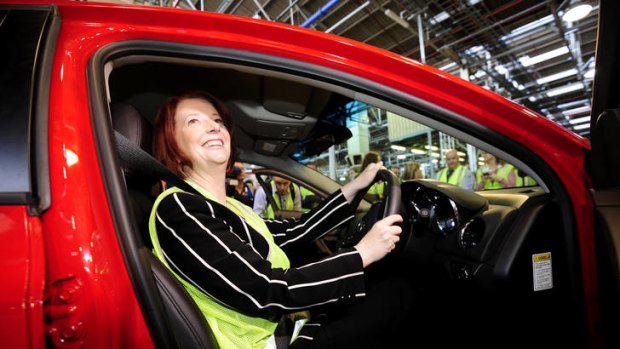 The biggest government pledge under the targeted legislation is $215 million for GM Holden.
