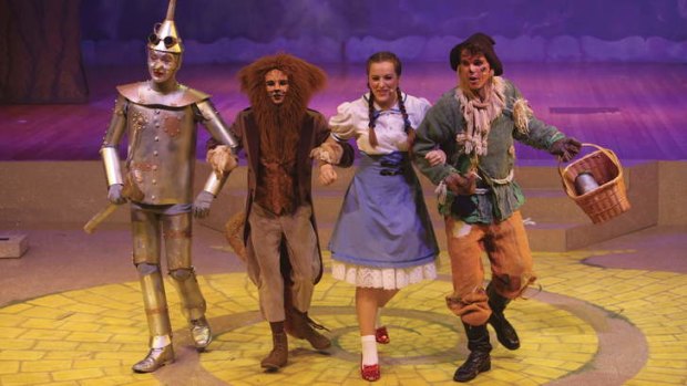 Senior students perform <i>The Wizard of Oz</i>.