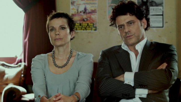 Can we talk?: Sigrid Thornton and Vince Colosimo come to verbal blows in Michael Rymer's adaptation of the David Williamson play <i<Face To Face</i>.