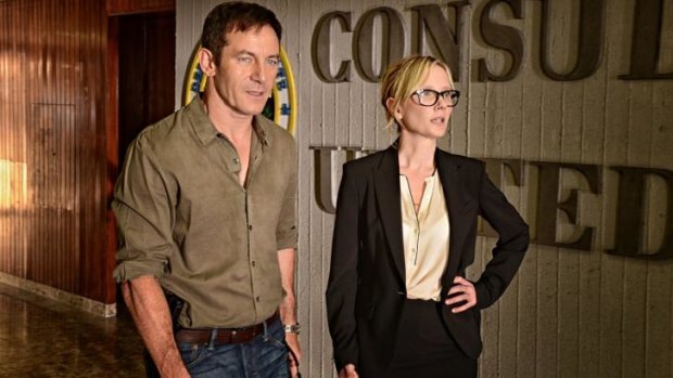 Jason Isaacs  and  Anne Heche star in <i>Dig</i>.