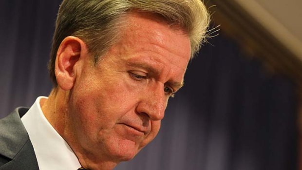 Controversial laws: NSW Premier Barry O'Farrell.