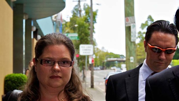 Did not seek the assistance of medical professionals ... Janet Fraser, pictured with her partner Trevor.