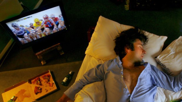 An onslaught of late-night sport viewing is robbing Australians of sleep.