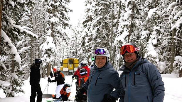 Simon Chen (left) and Pete Hayda.
