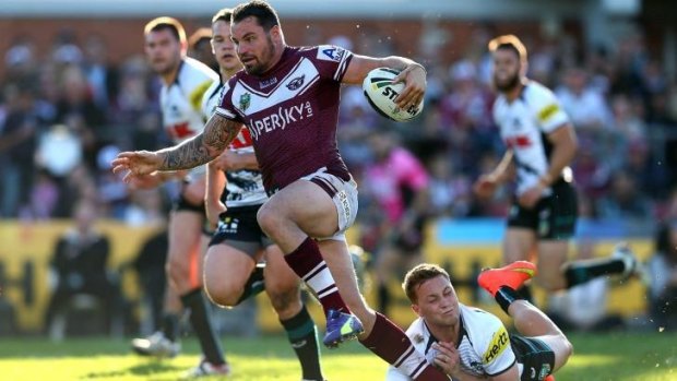 Anthony Watmough may have played his last game at Brookvale Oval for Manly.