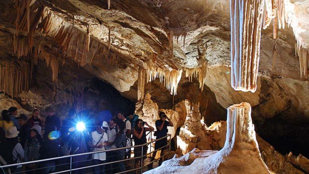 Light at the end of the tunnel &#8230; the state government hopes to privatise Jenolan Caves.