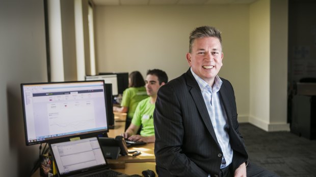SelfWealth founder Andrew Ward is targeting 100,000 online trading accounts within a year. 
