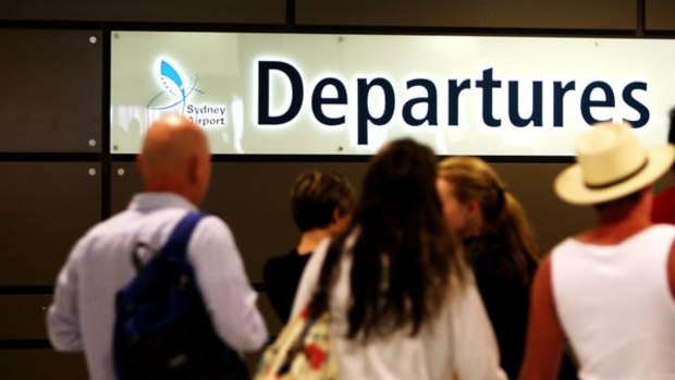 Cheap international fares and a strong Australian dollar have helped lead the rise in overseas departures .