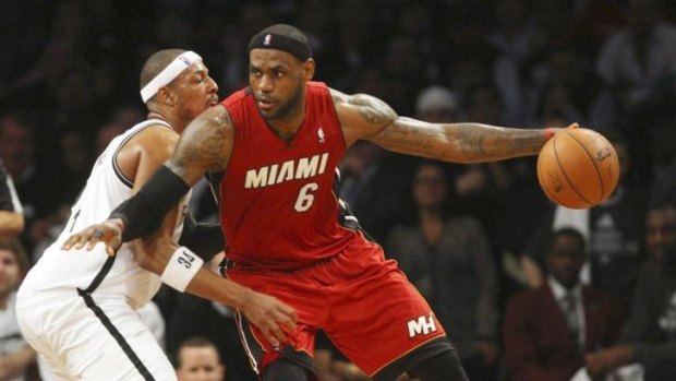 LeBron James helped Miami Heat take the 2012 and 2013 NBA championship titles.