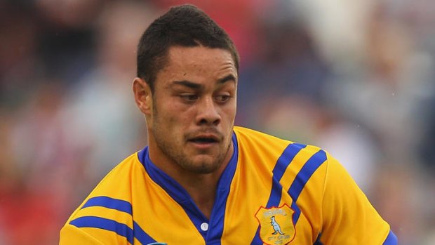 Selection headache ... Jarryd Hayne may be best suited to play in the centres for NSW in the Origin series