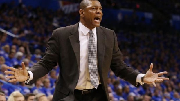 Embattled Clippers coach Doc Rivers.