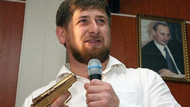 Chechen Prime Minister Ramzan Kadyrov.