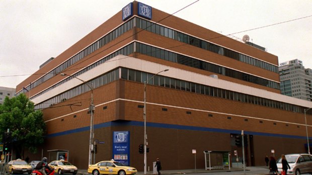 The Age's old offices in Spencer Street.