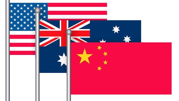 The study bluntly contradicts Australian and US denials that they see China as a threat.