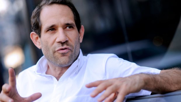 Suspended .... American Apparel founder Dov Charney.