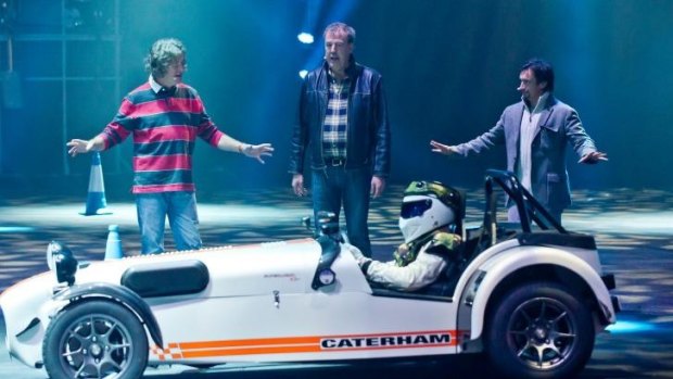 Dropped: BBC executives decided to cut the UK broadcast of <i>Top Gear</i> on Sunday.
