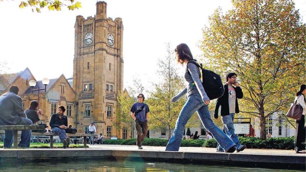 University of Melbourne recieved around $30 million.