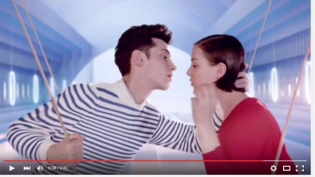 Air France's 'Love is in the Air' advert has been viewed over 50 million times.