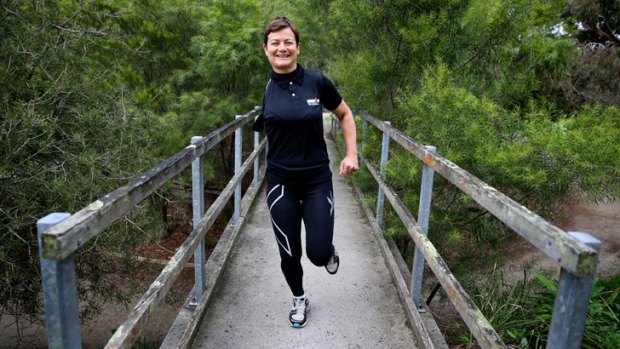 Kerryn Harvey is rebuilding her life after having her arm and shoulder amputated following a cycling crash and a rare infection that kills muscle, skin and tissue.
