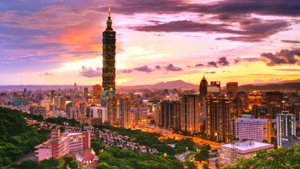 Captivating: Taipei 101 towers over the capital.