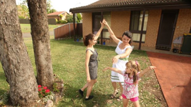 Let's dance ... Judi Carroll and her daughters Lisa and Rachel are looking forward to being part of something new.