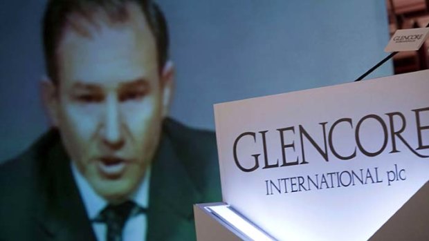 Glencore head Ivan Glasenberg has held talks with the Kazakhstan government.