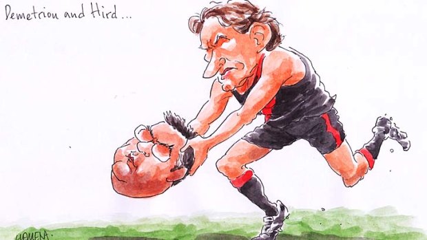 Tensions are high between the league and the Essendon football club.