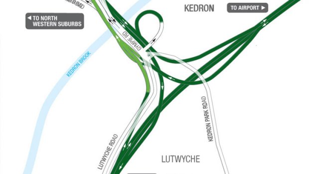 The Kedron entrance. <B><A href= http://images.brisbanetimes.com.au/file/2012/07/24/3482024/kedron.jpg?rand=1343110194967> Full map here.</a></b>
