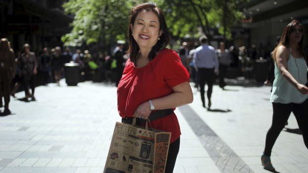 Making a difference: Hilda Sen has big plans for the EcoBag.