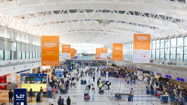 Ezeiza handles 85 per cent of international traffic in Buenos Aires.
