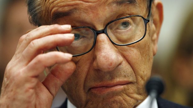 Alan Greenspan, former chairman of the US Federal Reserve.