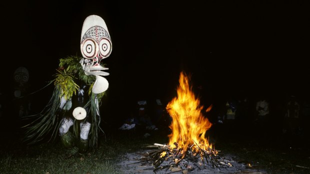 Baining dancers Rabaul.